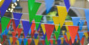 Bandeirolas de festa junina